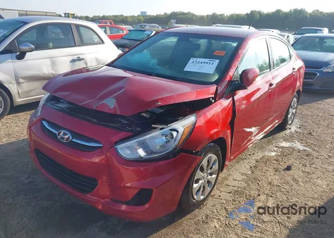 2017 Hyundai Accent Se z USA, uszkodzony, nr VIN KMHCT4AEXHU355800